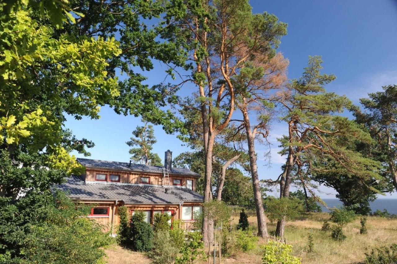 Ferienhaus "Biberburg Am Haff" Garz  Exterior foto